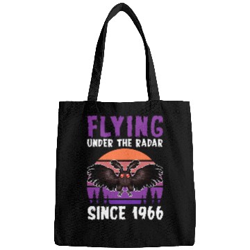 Discover Mothman Cryptid Cryptozoology Flying Under Radar Since 1966 Bags
