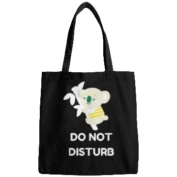 Discover Koala Pet DO NOT DISTURB GOOD VIBE TO PROTECT KOALA ANIMALS Bags