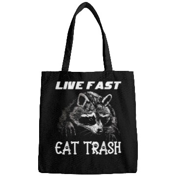 Discover Raccoon Pet Live Fast Eat Trash Panda Funny 3 Bags