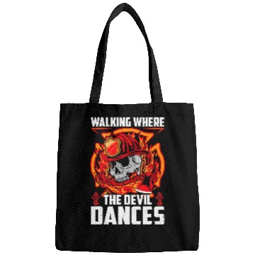 Discover Firefighter Job Fireman Cool Graphics Firefighter Plus Size 18 Bags