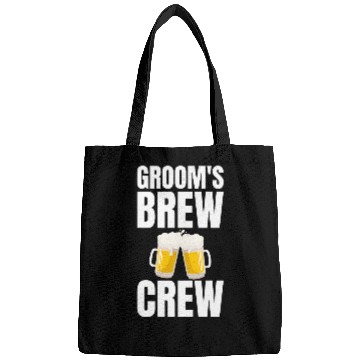 Discover Beer Fun Groom s Brew Crew Funny Bachelor Party Beer Bags
