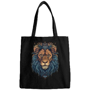 Discover Lion Pet Epic Regal Lion with S Monogram Bags