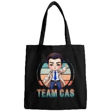 Discover Team Cas Cute Chibi SPN Bags