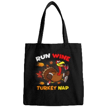Discover Wines Fun Run Wines Turkey Nap Thanksgiving Drinking Running Bags