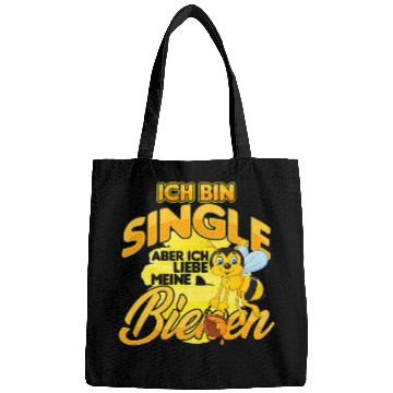 Discover Single beekeeper beekeeping beekeeping bees honey bee honeycomb gift Bags