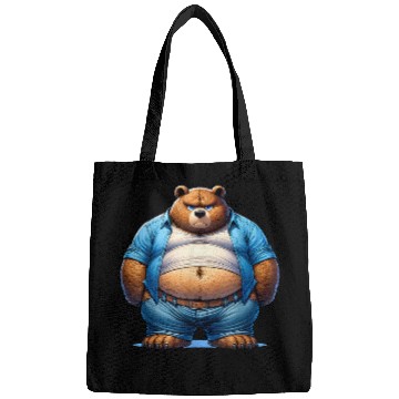 Discover Bear Pet Chubby Bear Paradise Adorable Kawaii Style Bear 2 Bags