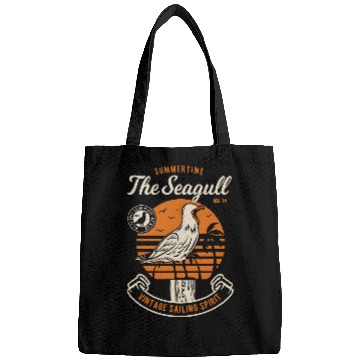 Discover Summertime The Seagull vintages Sailing Spirit Bags