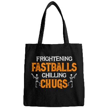Discover Beer Fun Halloween Baseball Pitcher Softball Catcher Beer Drinking Bags