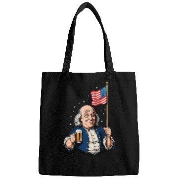 Discover Beer Fun Benjamin Franklin With Beer Mug Bags