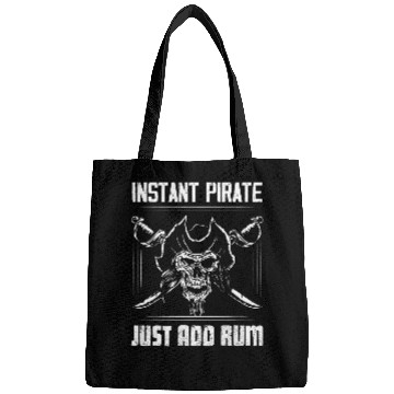 Discover Beer Fun Instant Pirate Just Add Rum Alcohol Drinking Bags