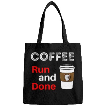 Discover Coffee Fun Run and Done Coffee Lovers Bags