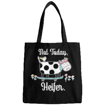 Discover Cow Lover Not Today Heifer Bags