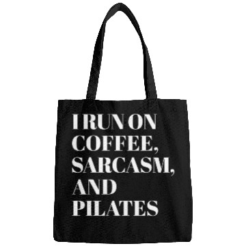 Discover Coffee Fun Run On Coffee Satire And Pilates Bags