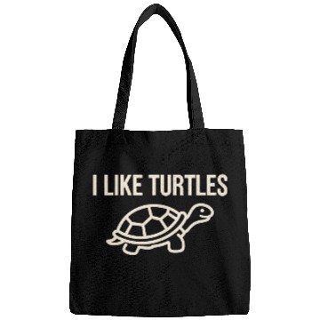 Discover Turtle Pet I Like Turtles Turtle Lover Cute Reptile Enthusiast Bags