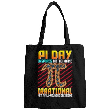 Discover Funny Pi Day Blueberry Lattice Pie Irrational 3 14 Radius Bags