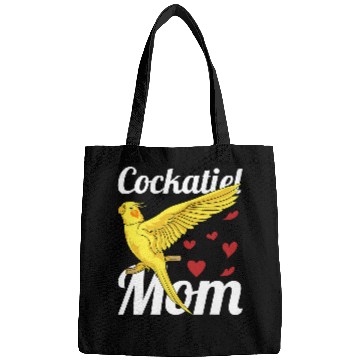 Discover Cockatiel Mom Parrot Bird Animal Birdwatching Cockatiel Bags