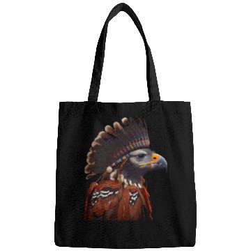 Discover African Collared Dover Bird Native American Indian Northwest Bags