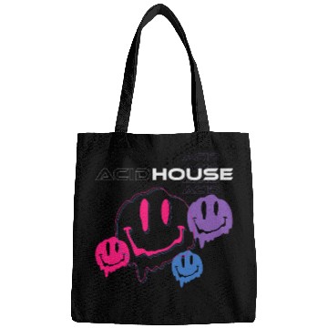 Discover Acid House Music Rave Culture Old Skool Techno Bags