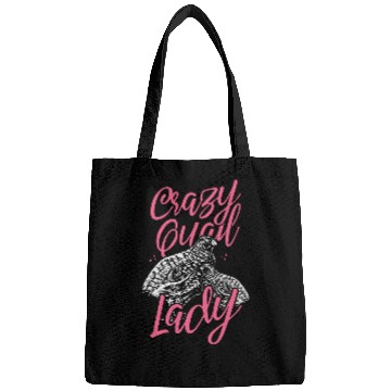 Discover crazys Quail Lady Funny Quail Lovers Bags