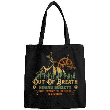 Discover Out of Breath Hiking Society For Men Women Hiker Nature Love 11 Bags