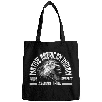 Discover Abenaki Tribe Native American Indian Pride Respect Honor Bags