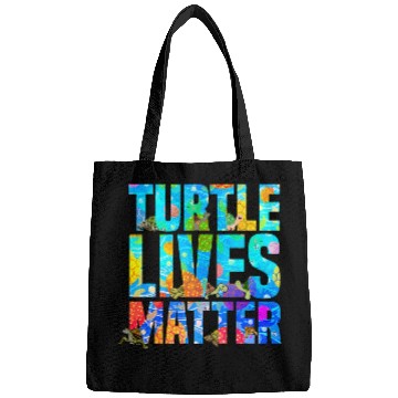 Discover Turtles Lives Matter Marine Life Bags