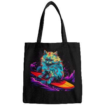 Discover Persian Cat Surf Bags