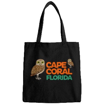 Discover Owl Pet Cape Coral Florida Burrowing Owls Birdorable Bags