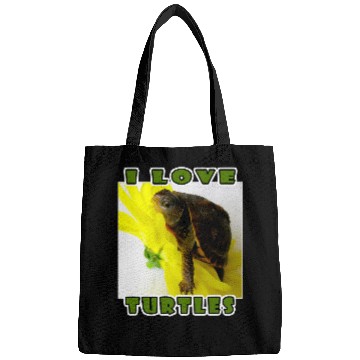 Discover Turtle Pet I Love Turtles Funny Cute Box Turtle Girls Boys Kids Youth Bags