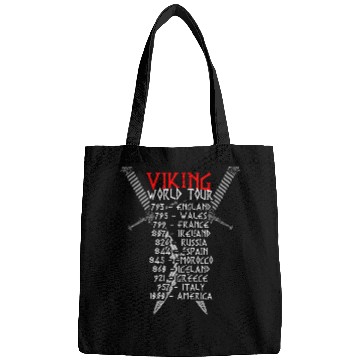 Discover Viking World Tour Showing Norse Pride Bags