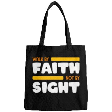 Discover Walk By Faith Not By Sight Bible Verse 2 Corinthians 57 Bags