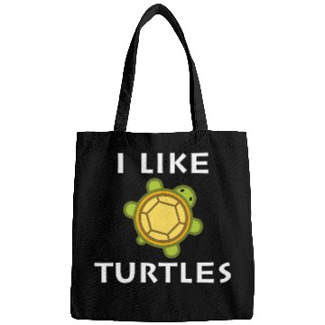Discover Turtle Pet I like Turtles Tortoise Sea Animal Funny Gift 1 Bags