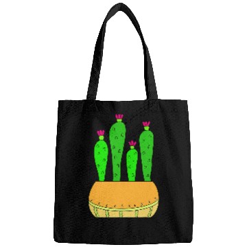 Discover Delicate Melon Pot Cacti Bags