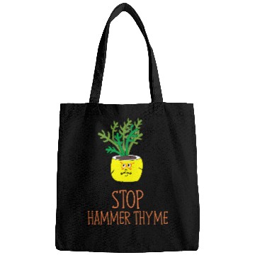 Discover Lacrosse Gift Gardening Herb Stop Hammer Thyme Pun Bags