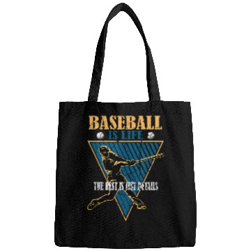 Discover Baseball Is Life The Rest Is Just Details Funny Vintage Bags