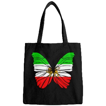 Discover Butterfly Lion Flag Iran Bags