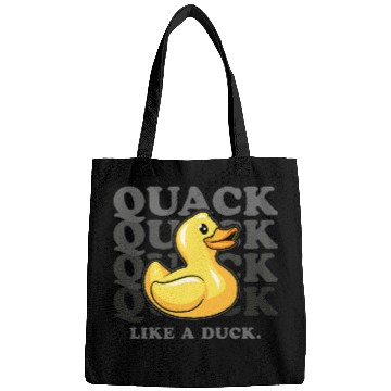 Discover Duck Pet Quack Like A Duck Yellow Rubber Ducky Bags
