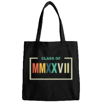 Discover Class of 2027 Roman Numerals Freshman Math Student Bags