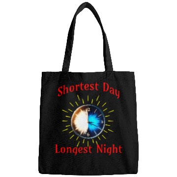 Discover Winter Solstice Equinox ClockCelestial Night Day Balance Bags