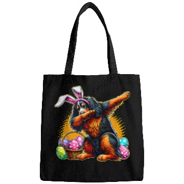 Discover Dabbings Easter Bunny Gordon Setter Dog 3 Bags