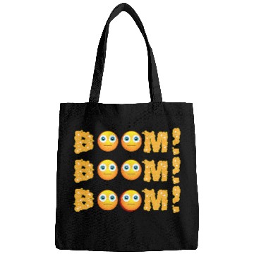 Discover BOOM BOOM BOOM 2Funny EDM Acid House Techno Music Bags