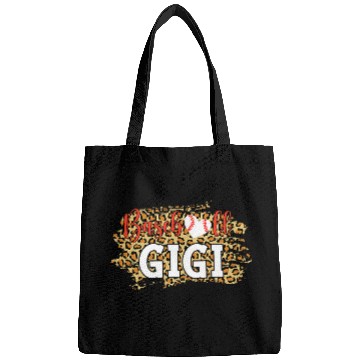 Discover Baseball Gigi Leopard Funny Softball MotherS Day Bags