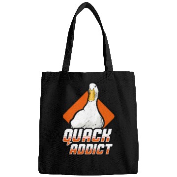 Discover Duck Pet Quote Humorous Duck Lover Saying Bags