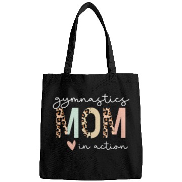 Discover Gymnastics Mom Leopard Bags
