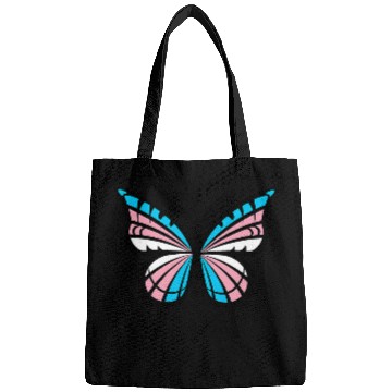 Discover Butterfly LGBT Transgender Pride Colors Bags