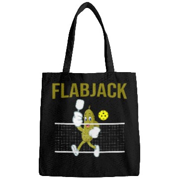 Discover Lacrosse Gift Funny Pickleball Flabjack Dill Pickle Bags