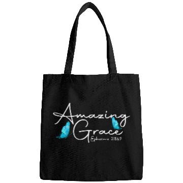 Discover Eph  289 Amazing Grace Butterfly Graphic Bags