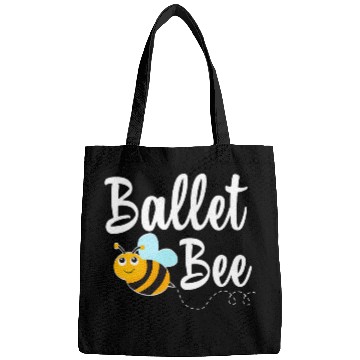 Discover Ballet Bee Ballet Dancer Funny Bumblebee Bags