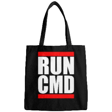 Discover Run CMD Funny Software Developer Programmer 1 Bags