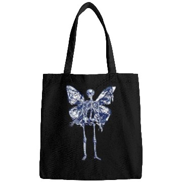 Discover Fairy Grunge Fairycore Cottagecore Skeletons Butterfly Gothic Bags